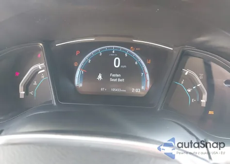 2020 Honda Civic Lx из США, поврежденный, VIN 19XFC2F63LE009831